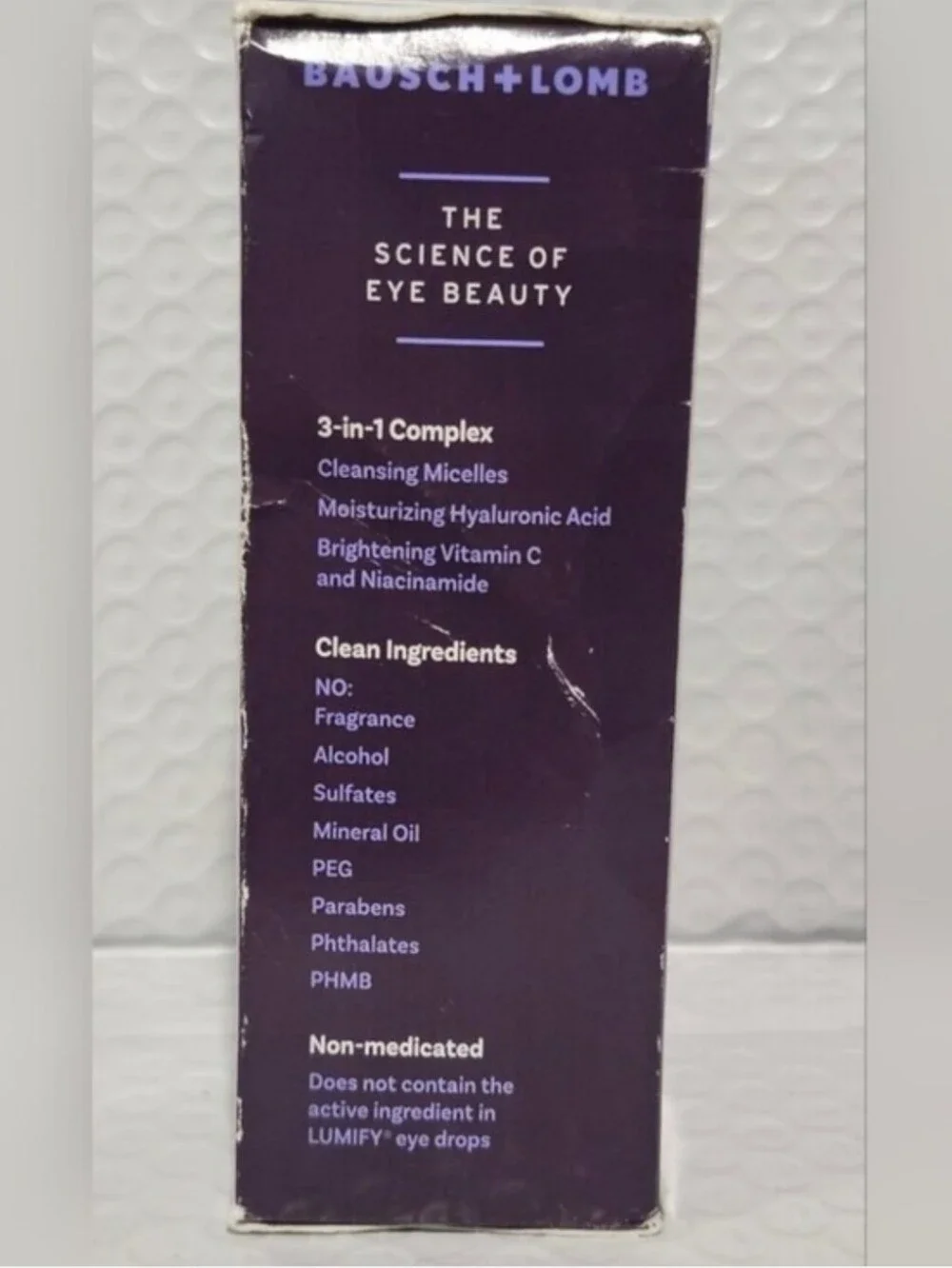 Bausch & Lomb lumify eye